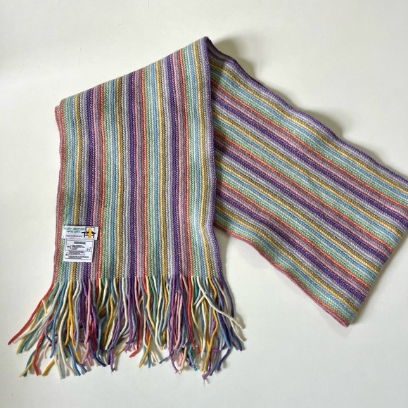 William Brunton Handknit Accessories - William Brunton Hand Knit Pure Lambswool Scarf